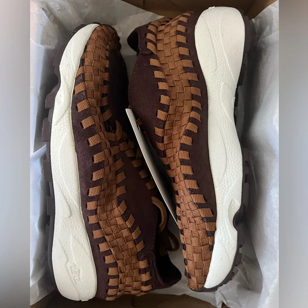 Nike Air Footscape Woven Sneakers Brown FB1959-200 Women’s Size 7.5 BNIB - Picture 12 of 14